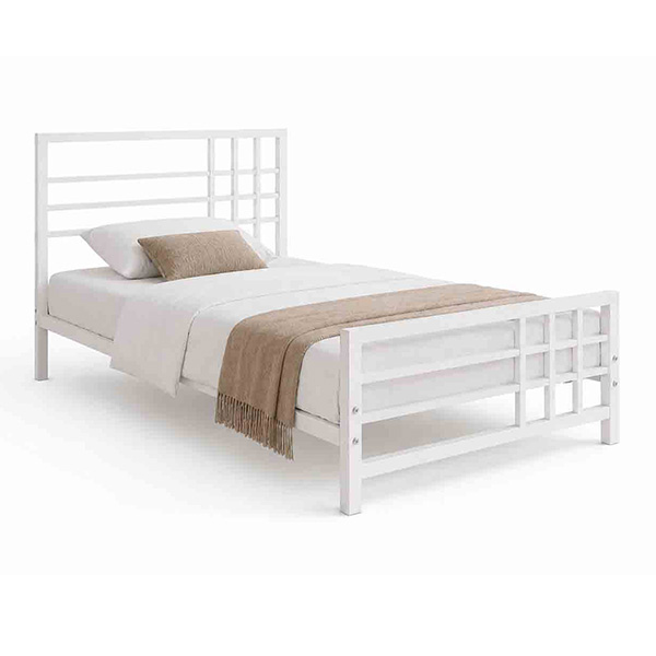 تخت یک نفره فلزی مدل رئال کد T145